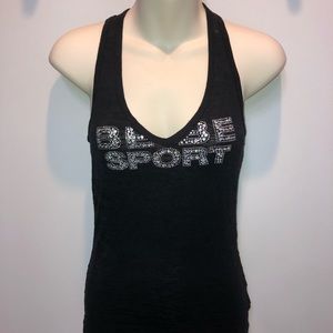 BEBE SPORT V-NECK TANK TOP